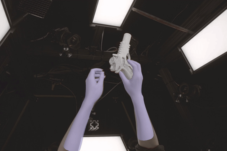 High-Fidelity 4D Hand-Object Capture via Multi-View Spatiotemporal Tracking and Physics-Aware Gaussians